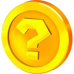 Question Coin Icon 256x256 png